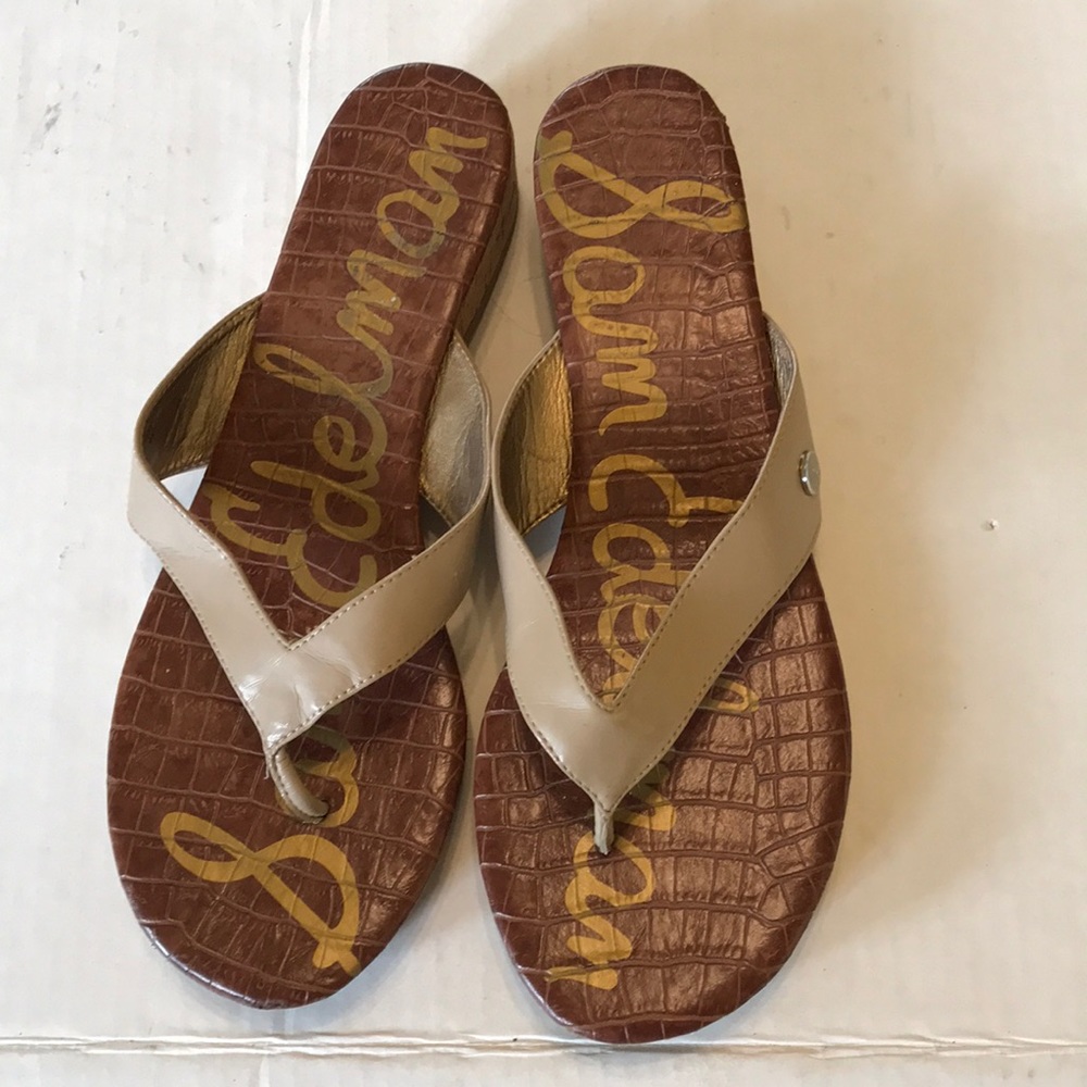 Sam Edelman Tanya sandals beige size 10